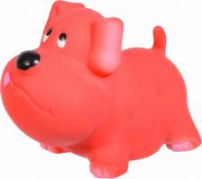 Игрушка для собак Yami-Yami Игрушка для собак Милый мопс, красный, 9,5 см