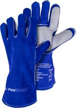 Инструмент: средства защиты FoxWeld Краги спилковые термостойкие "индиго" КС-01