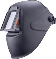 Инструмент: средства защиты FoxWeld Сварочные маски Маска сварщика ГЛАДИАТОР 5322, черная, С5 с откидным стеклом