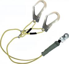 Инструмент: средства защиты ОкаПром Регулируемый огнеупорный строп для удержания и страховки при выполнении высотных работ. Представляет собой регулируемый двуплечий фал из 24-х прядной