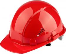 Инструмент: средства защиты TopFort Каска защитная Стандарт 203 красная с храповым механизмом