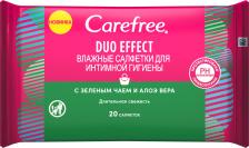 Влажные салфетки Carefree Салфетки для интимных зон Влажные салфетки для интимной гигиены Aloe