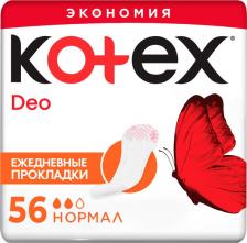 Kotex Прокладки ежедневные "Deo Normal", 56 штук – фото 4