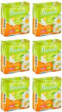 Прокладки Milana Прокладки Ultra Soft Normal Deo Ромашка 10 шт в упаковке