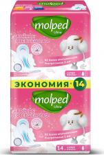 Прокладки Molped Прокладки женские гигиенические Ultra с крылышками супер 14 шт
