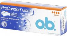 Тампоны O.b. Тампоны (№16 прокомфорт найт супер)