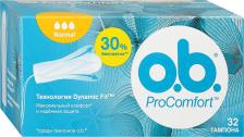 Тампоны O.b. Тампоны ProComfort нормал, 32 шт 3574661017808