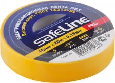 Изолента Safeline Изолента ПВХ 15 мм x 20 м желтая