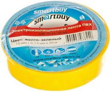 Изолента SmartBuy Изолента SBE-IT-15-20-y желтая, 15 мм, 20 м