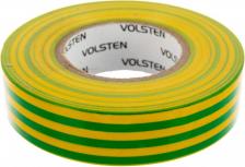 Изолента Volsten V02-7M-18х19-20 (Изолента 0,18х19 мм желто-зеленая 20 метров)