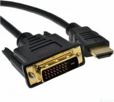 Кабель/переходник 5bites Аксессуар HDMI 19M / DVI 25M 2m APC-080-020