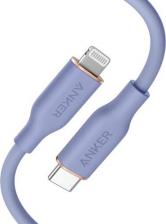 Кабель/переходник Anker Кабель 641 PowerLine III USB-C to Lightning Cable 0.9m - Purple
