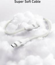 Кабель/переходник Anker Кабель USB-C Ultra-Soft 240W 0.9 метра белый A82E2 (A82E2621)