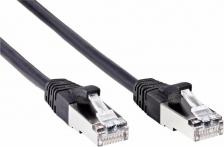 Кабель/переходник AOpen Патч-корд литой /QUST iOpen FTP кат.5e черный 1,5m