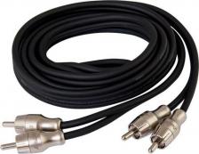 Кабель/переходник Aura RCA кабель RCA-B220MKII, 2 метра, 2 канала, бескислородная медь, двойной экран