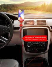 Кабель/переходник Baseus Кабель-держатель Car Mount USB Cable Lightning to USB Красный CALOX-09