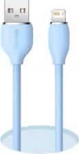 Кабель/переходник Baseus Кабель для айфона 2 м Jelly Liquid Silica Gel USB - Lightning / провод для быстрой зарядки телефона / лайтинг шнур для IPhone