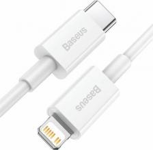 Кабель/переходник Baseus Кабель Superior Series Fast Charging Data Cable Type-C - Lightning PD 20W 1.5m White CATLYS-B02