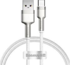 Кабель/переходник Baseus Кабель usb type-c - usb 1 м белый
