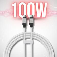 Кабель/переходник Baseus Кабель USB Type-C-USB Type-C CAKW000202 1 м белый