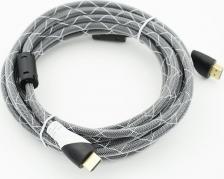 Кабель/переходник Behpex Кабель HDMI - HDMI, 5м White/Black