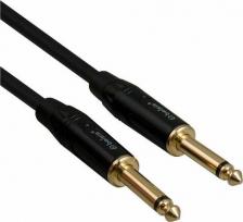 Кабель/переходник Belsis Кабель Jack 6,3 mm вилка - Jack 6,3 mm вилка, инструментальный, mono, 3,0 m,,BW2603