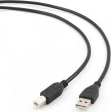 Кабель/переходник Bion Expert кабели Кабель интерфейсный USB 2.0 AM BM, 3м, черный BXP-CCP-USB2-AMBM-030