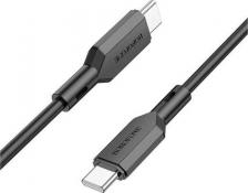 Кабель/переходник Borofone Аксессуар BX70 Type-C - Type-C 1m Black 6974443384529