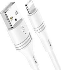 Кабель/переходник Borofone Кабель USB Lightning BX43 1M белый