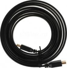 Кабель/переходник Buro Кабель аудио-видео BU-HDMI-FLAT-v1.4-3m, HDMI (m) - HDMI (m), ver 1.4, омедненный, 3м, FLAT, черный