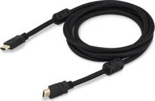 Кабель/переходник Buro Кабель HDMI - HDMI, 2м (HDMI-V1.4-2MC) Black