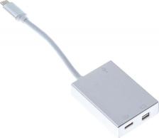 Кабель/переходник Buro Переходник BHP USB Type-C - USB - mini DisplayPort 0.1 метра (488059)