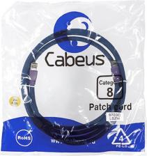 Кабель/переходник Cabeus Экранированный патч-корд PC-SSTP-RJ45-Cat.8-2m-LSZH