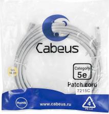 Кабель/переходник Cabeus Неэкранированный патч-корд PC-UTP-RJ45-Cat.5e-5m