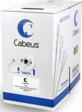 Кабель/переходник Cabeus Одножильный кабель UTP-4P-Cat.5e-SOLID-LSZH-GY