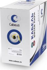 Кабель/переходник Cabeus Одножильный кабель UTP-4P-Cat.5e-SOLID-LSZH-YL