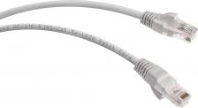 Кабель/переходник Cabeus Патч-корд вилка RJ-45, вилка RJ-45, кат.5E, ПВХ, 15м, серый [pc-utp-rj45-cat.5e-15m]
