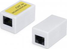 Кабель/переходник Cabeus Проходной адаптер CA-8P8C-C5e-WH