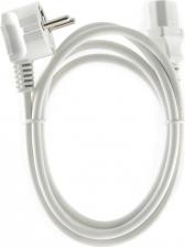 Кабель/переходник Cablexpert Кабель питания Schuko (M)-IEC-320-C13, 10A, 1.8м, белый