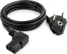 Кабель/переходник Cablexpert Кабель питания Schuko (M)-IEC-320-C13 угловая вилка/угловой штекер, 10А, 1.8 м, черный