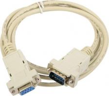 Кабель/переходник Cablexpert Кабель удлинитель COM RS232 порта, 9M 9F, 1.8м, пакет CC-133-6-N