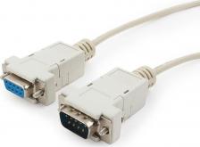 Кабель/переходник Cablexpert Кабель удлинитель COM RS232 порта, 9M 9F, 1.8м, пакет CC-133-6-N