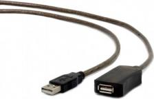 Кабель/переходник Cablexpert Кабель удлинитель USB 2.0 активный, AM/AF, 15м, UAE-01-15M