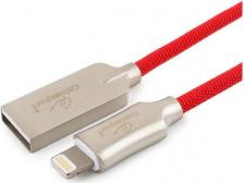 Кабель/переходник Cablexpert Кабель USB 2.0 - Lightning MFI М/М 1 метр (CC-P-APUSB02R-1M)