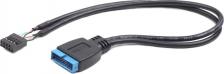 Кабель/переходник Cablexpert Контроллер USB2 - USB3 9pin/19pin 30cm CC-U3U2-01
