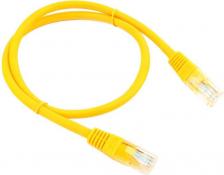 Кабель/переходник Cablexpert Патч-корд витая пара PP10-0.5M/Y 5e 0,5 м