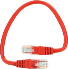 Кабель/переходник Cablexpert Патч-корд витая пара PP12-0.25M/R 5e 0,25 м