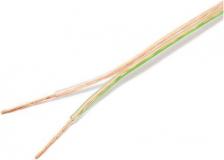 Кабель/переходник Cablexpert Прозрачный акустический кабель CC-TC2x0,5-30M