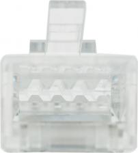 Кабель/переходник Datarex Коннектор RJ-45 8P8C категория 6, 100шт., 3 зубца, (DR-3003)