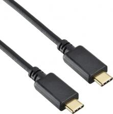 Кабель/переходник Digma Кабель Power Delivery USB Type-C (m)-USB Type-C (m) 2м Black
